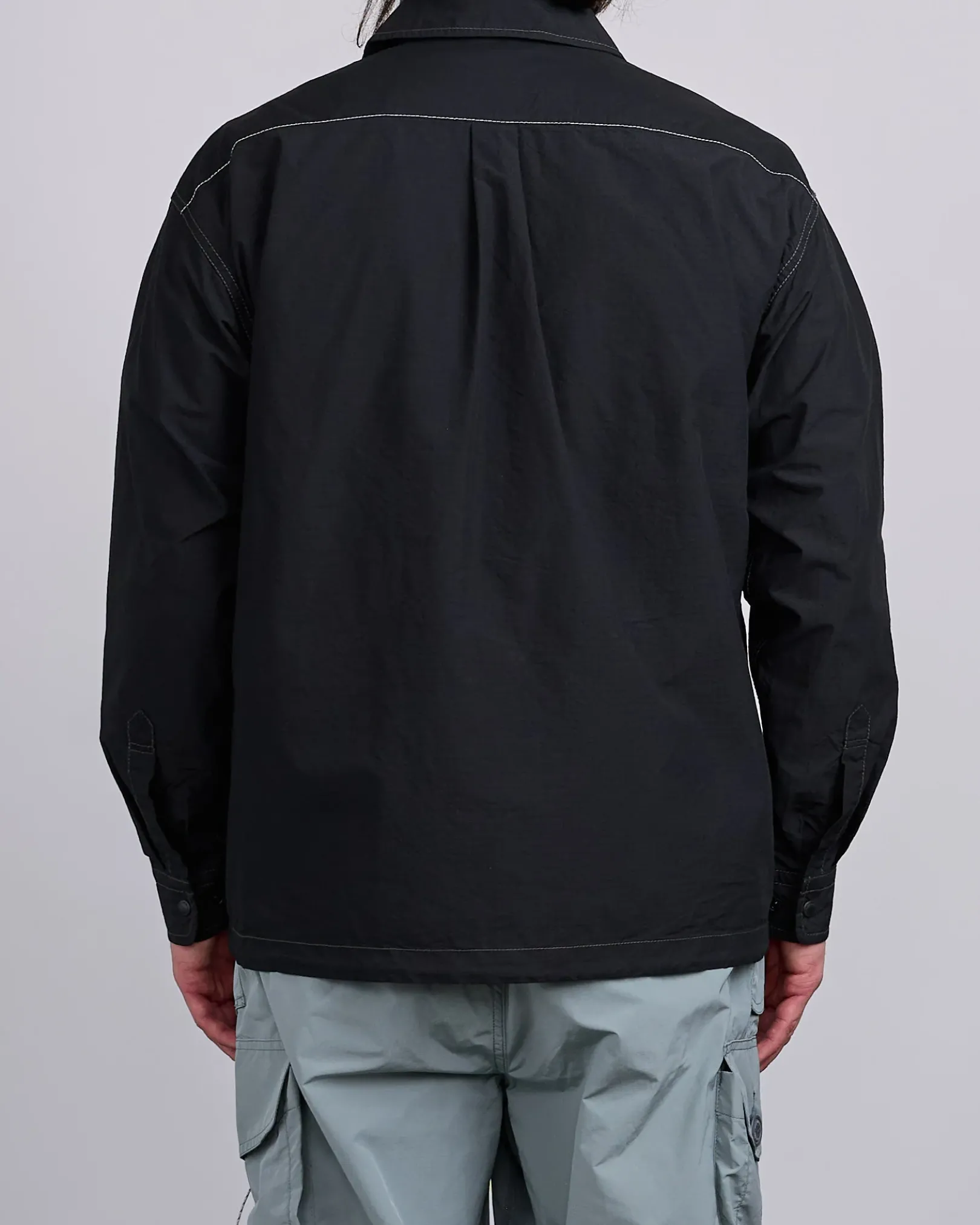 Online and wander Cordura Cotton Rip Shirt Jacket Black