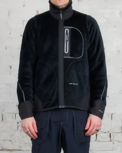 Fashion and wander Polartec High Loft Fleece Jacket Black