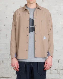 Sale and wander Thermolite Fleece Base LS Shirt Beige