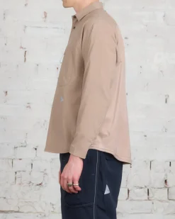 Sale and wander Thermolite Fleece Base LS Shirt Beige