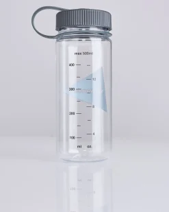 Best and wander Triangle Wordmark Logo Bottle Clear