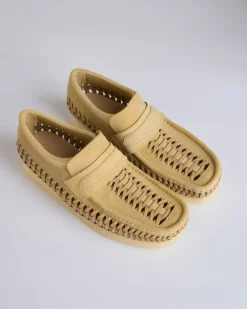 Online Clarks Originals Men's Wallabee Loafer Weave Maple Suede