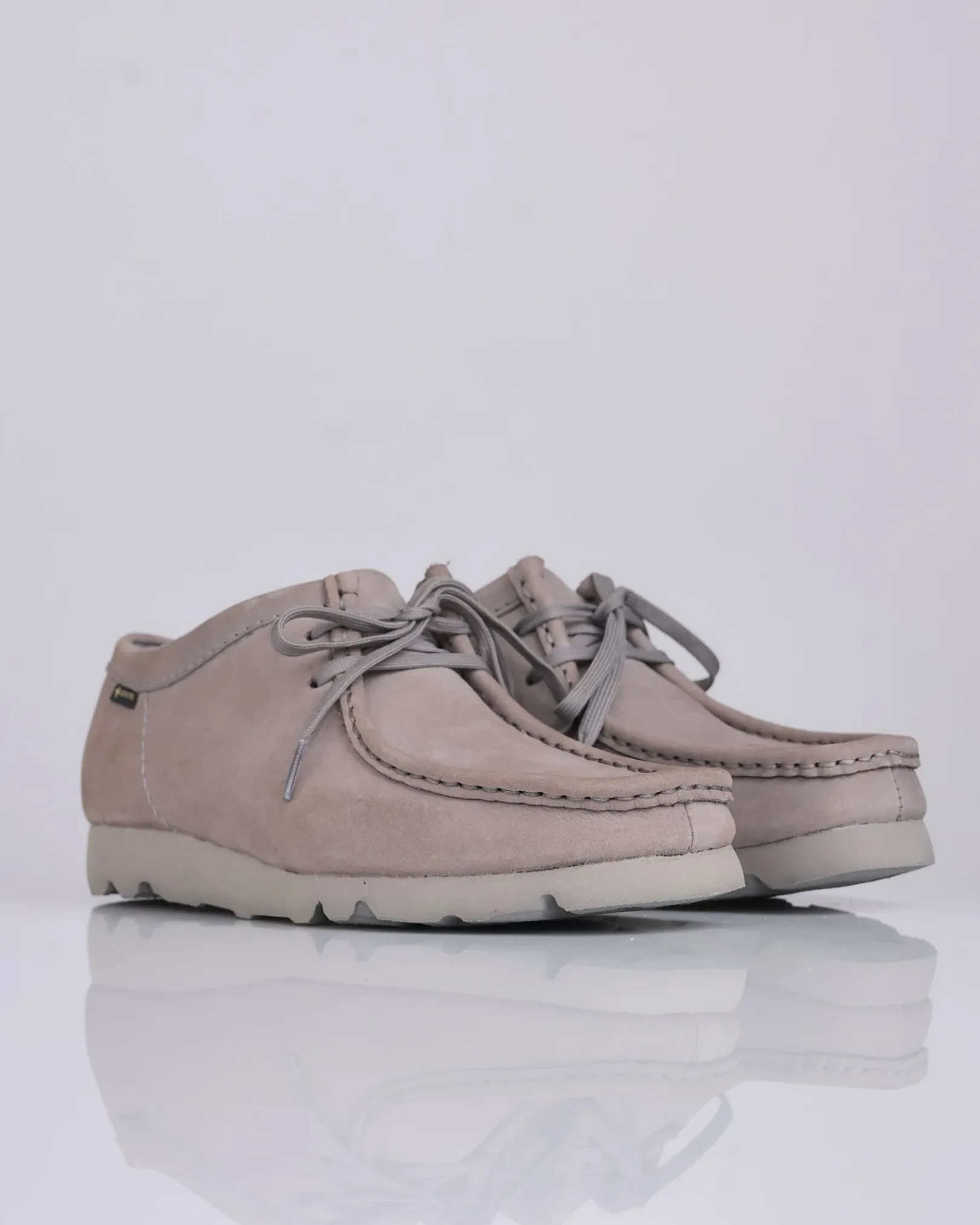 Online Clarks Originals Wallabee GTX Grey Nubuck