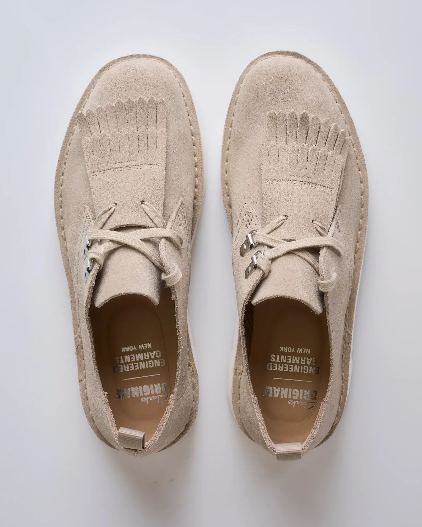 Sale Clarks Originals x Engineered Garments Desert Khan Sand