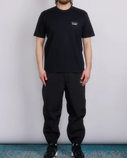 Sale COMME des GARÇONS HOMME Cotton Jersey Chest Logo T-Shirt Black