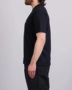 Sale COMME des GARÇONS HOMME Cotton Jersey Chest Logo T-Shirt Black