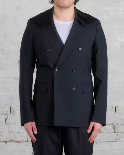Sale COMME des GARÇONS HOMME Plus DB Modular Flap Blazer Black