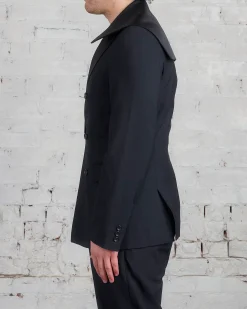 Sale COMME des GARÇONS HOMME Plus DB Modular Flap Blazer Black