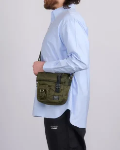 New COMME des GARÇONS HOMME x Porter Keyring Pocket Sidebag Khaki