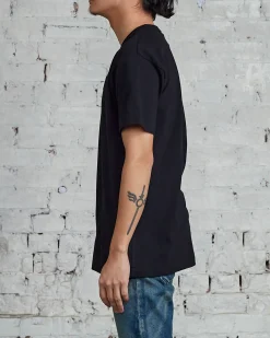 Hot Comme des Garçons PLAY Black Heart T-Shirt Black