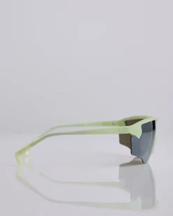 Hot District Vision Junya Racer Sunglass Pistachio D+ Silver Flash Mirror