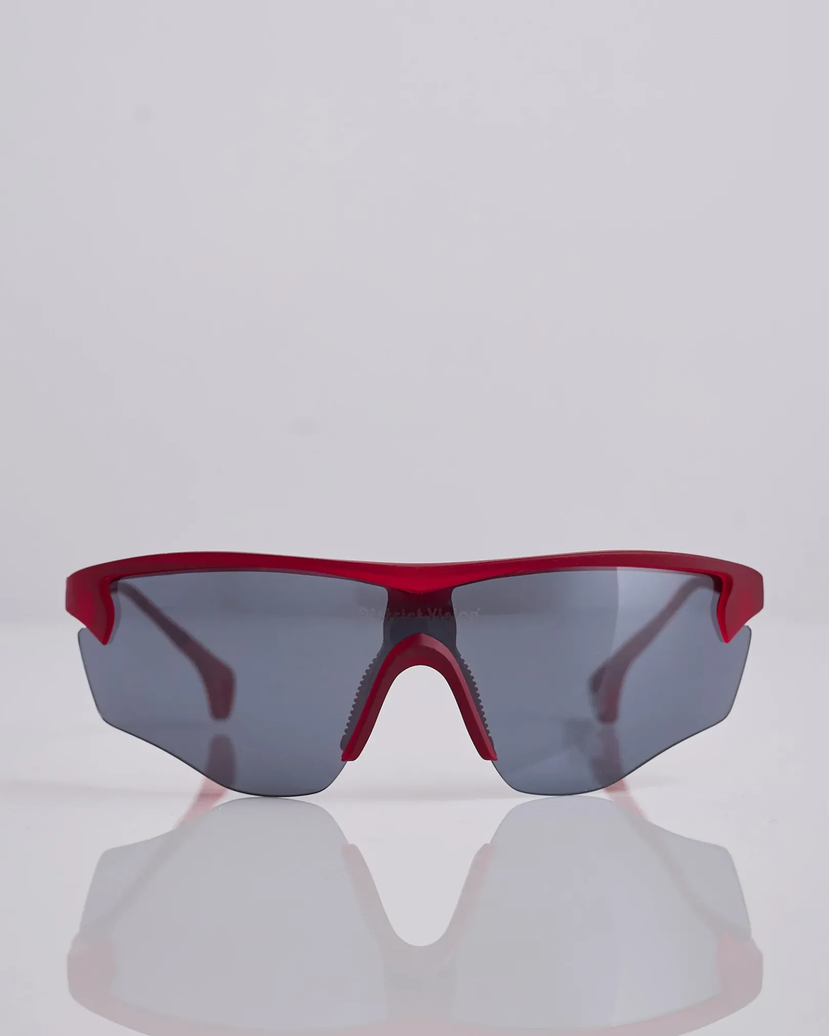 Online District Vision Junya Racer Sunglass Ruby D+ Onyx Mirror