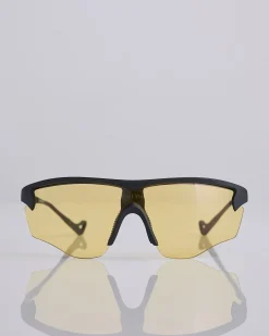 Hot District Vision Junya Racer Sunglass Carbon D+ Yellow Mirror