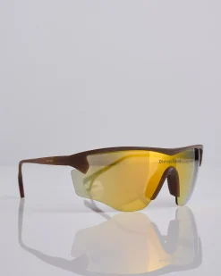 Discount District Vision Junya Racer Sunglass Cedar D+ Fire Mirror