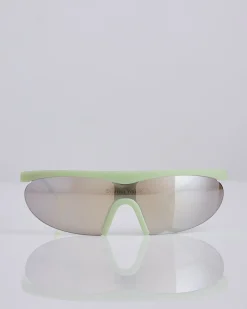 Fashion District Vision Koharu Eclipse Sunglass Mint D+ Taupe Mirror