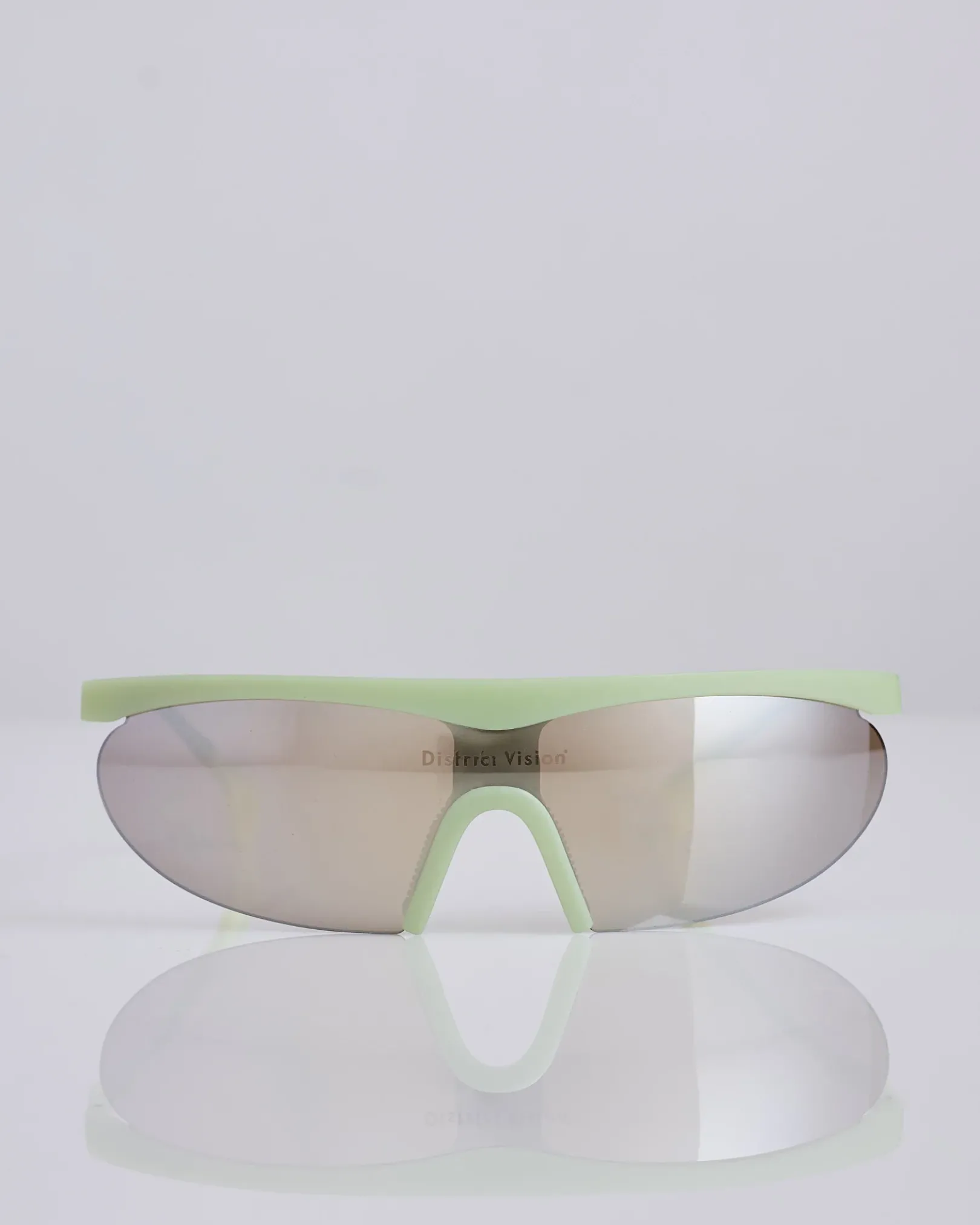 Fashion District Vision Koharu Eclipse Sunglass Mint D+ Taupe Mirror