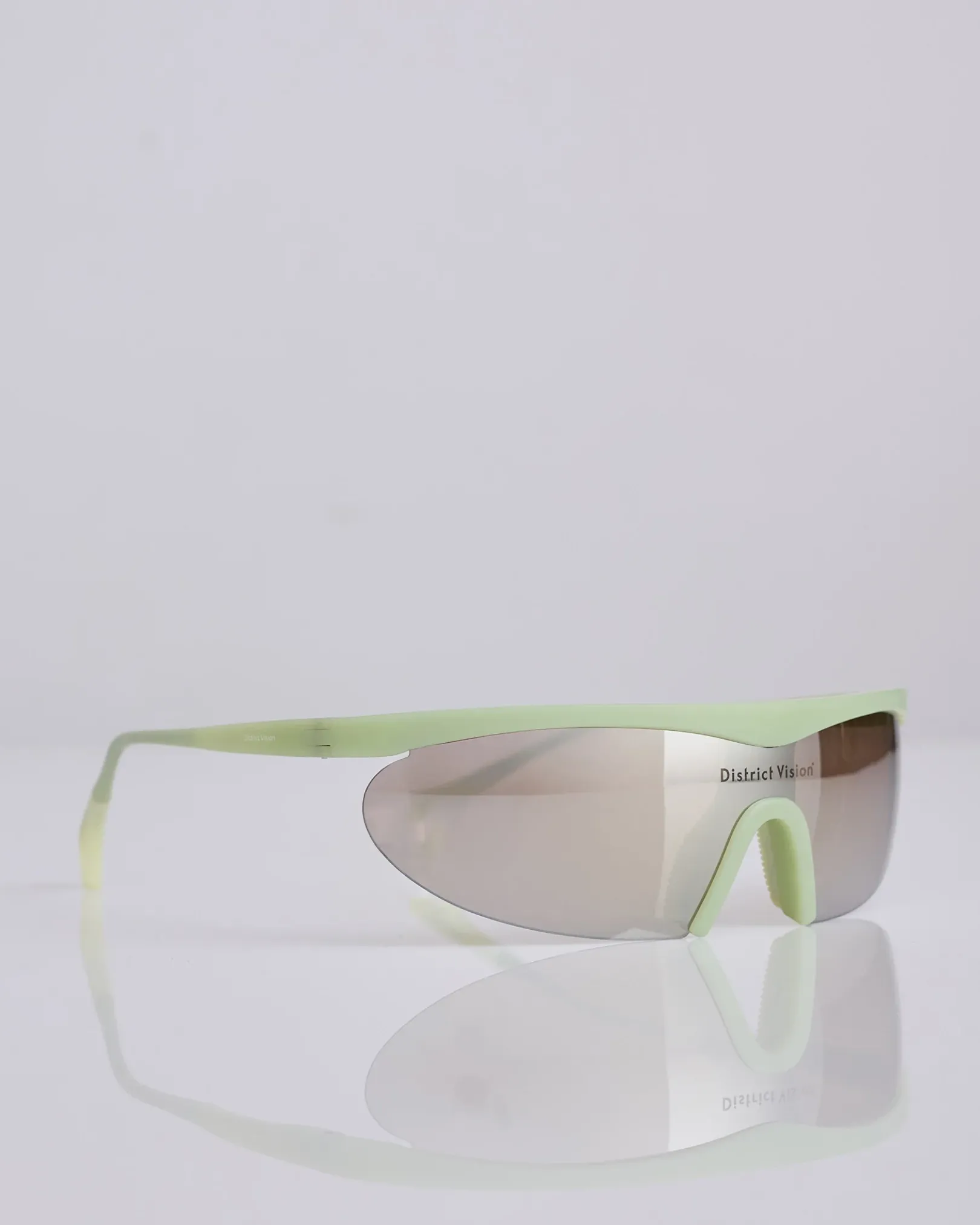 Fashion District Vision Koharu Eclipse Sunglass Mint D+ Taupe Mirror