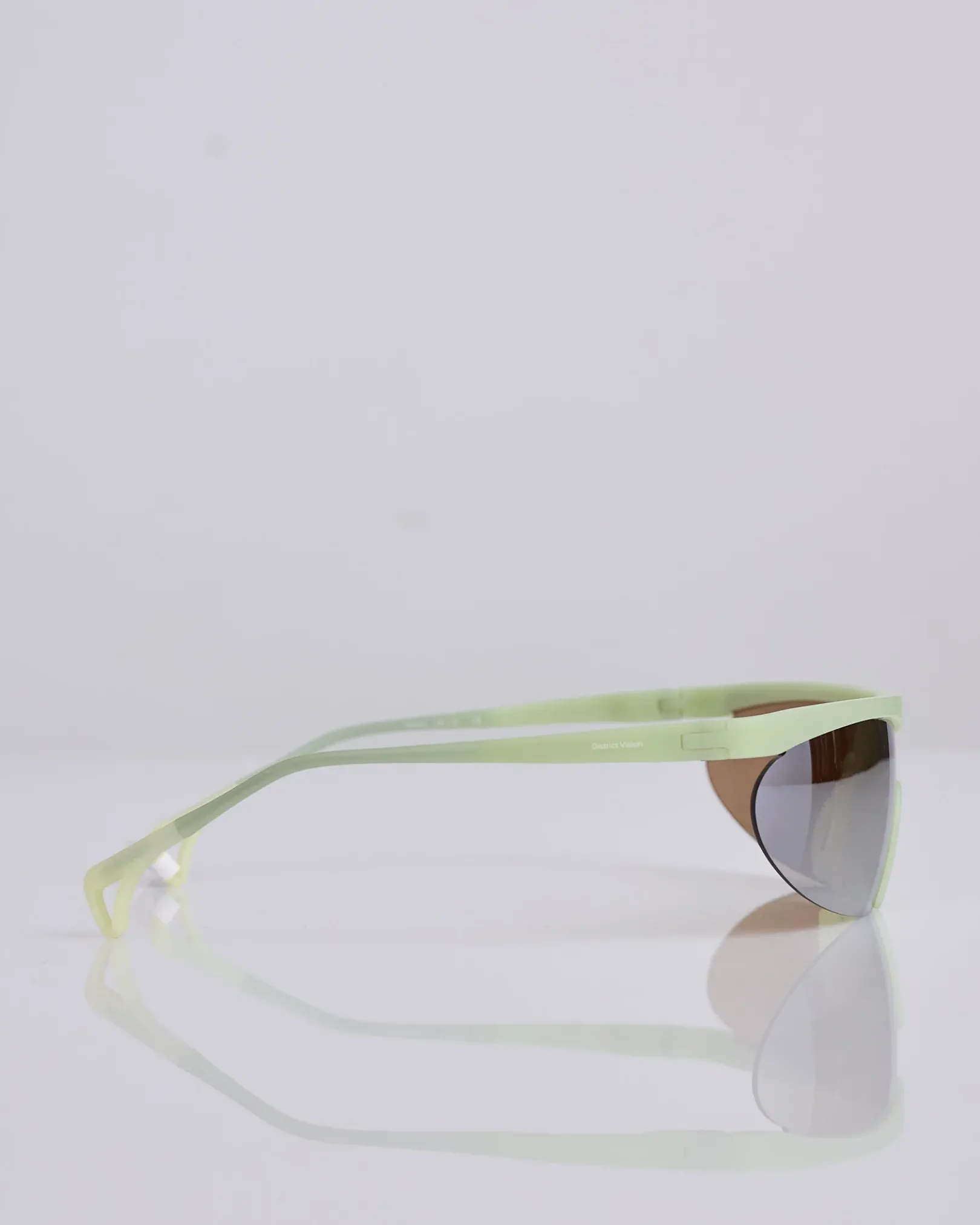 Fashion District Vision Koharu Eclipse Sunglass Mint D+ Taupe Mirror