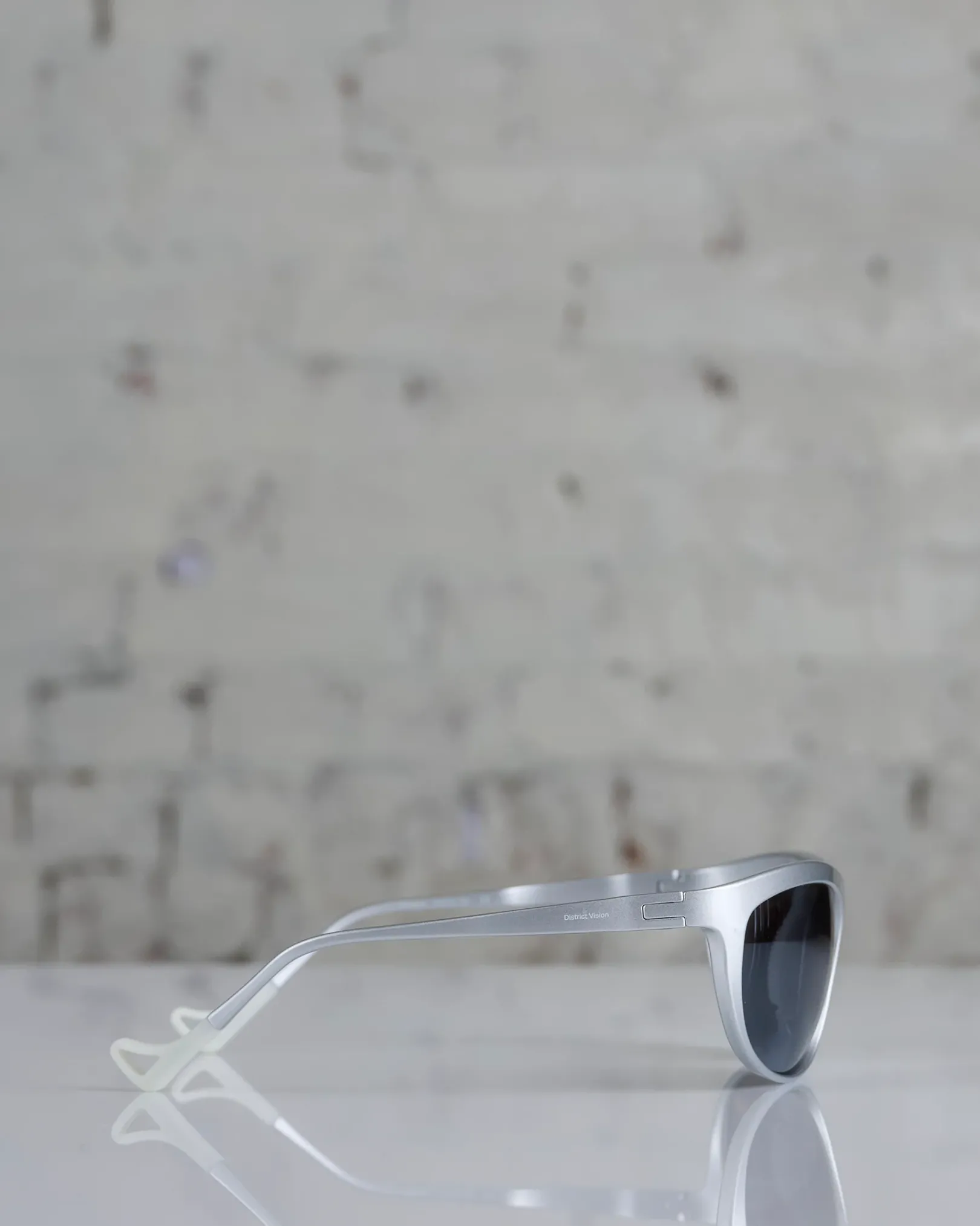 Sale District Vision Takeyoshi Altitude Master Sunglass Silver / D+ Onyx Mirror