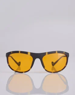 Clearance District Vision Takeyoshi Altitude Master Sunglass Tortoise Orange