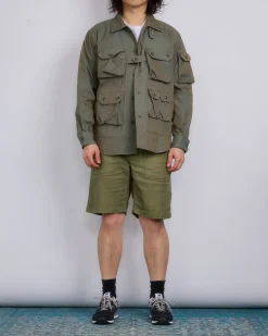 Clearance Engineered Garments Fatigue Short CL Java Cloth Olive