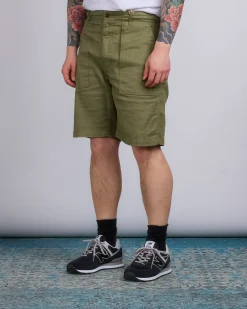 Clearance Engineered Garments Fatigue Short CL Java Cloth Olive