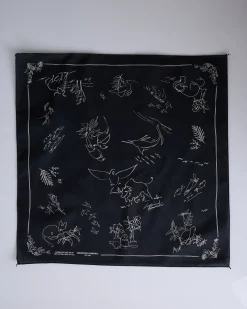 Sale Engineered Garments Printed Bandana Animal Black
