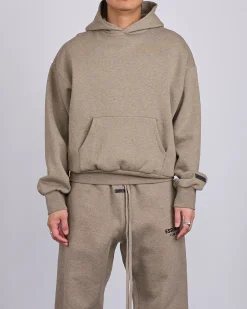 Best Fear of God Essentials Classic Hoodie Bevel Homestead Heather