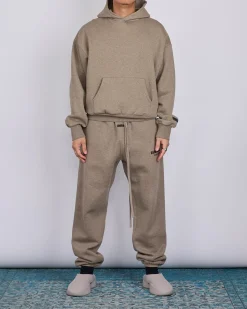 Best Fear of God Essentials Classic Hoodie Bevel Homestead Heather