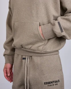 Best Fear of God Essentials Classic Hoodie Bevel Homestead Heather