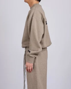 Best Fear of God Essentials Classic Crewneck Bevel Homestead Heather