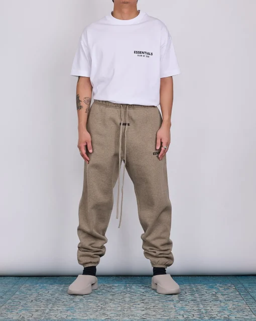 New Fear of God Essentials Classic Sweatpant Bevel Homestead Heather