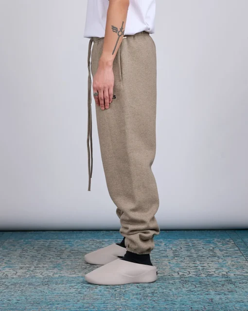 New Fear of God Essentials Classic Sweatpant Bevel Homestead Heather