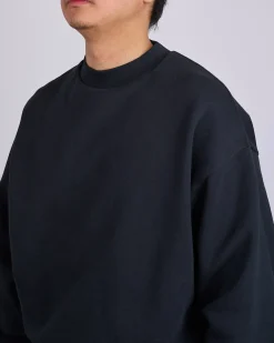 Sale Fear of God Essentials Classic Crewneck Bevel Jet Black
