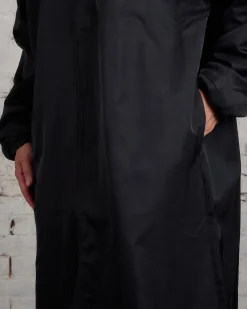 Discount Fear of God Essentials Textured Nylon Trench Coat Black