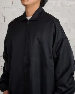 Discount Fear of God Essentials Textured Nylon Trench Coat Black