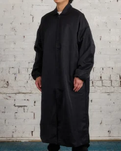 Discount Fear of God Essentials Textured Nylon Trench Coat Black