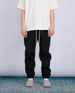 Discount Fear of God Fleece Sweatpant Black