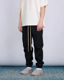 Discount Fear of God Fleece Sweatpant Black