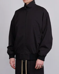Clearance Fear of God High Neck Track Jacket Black