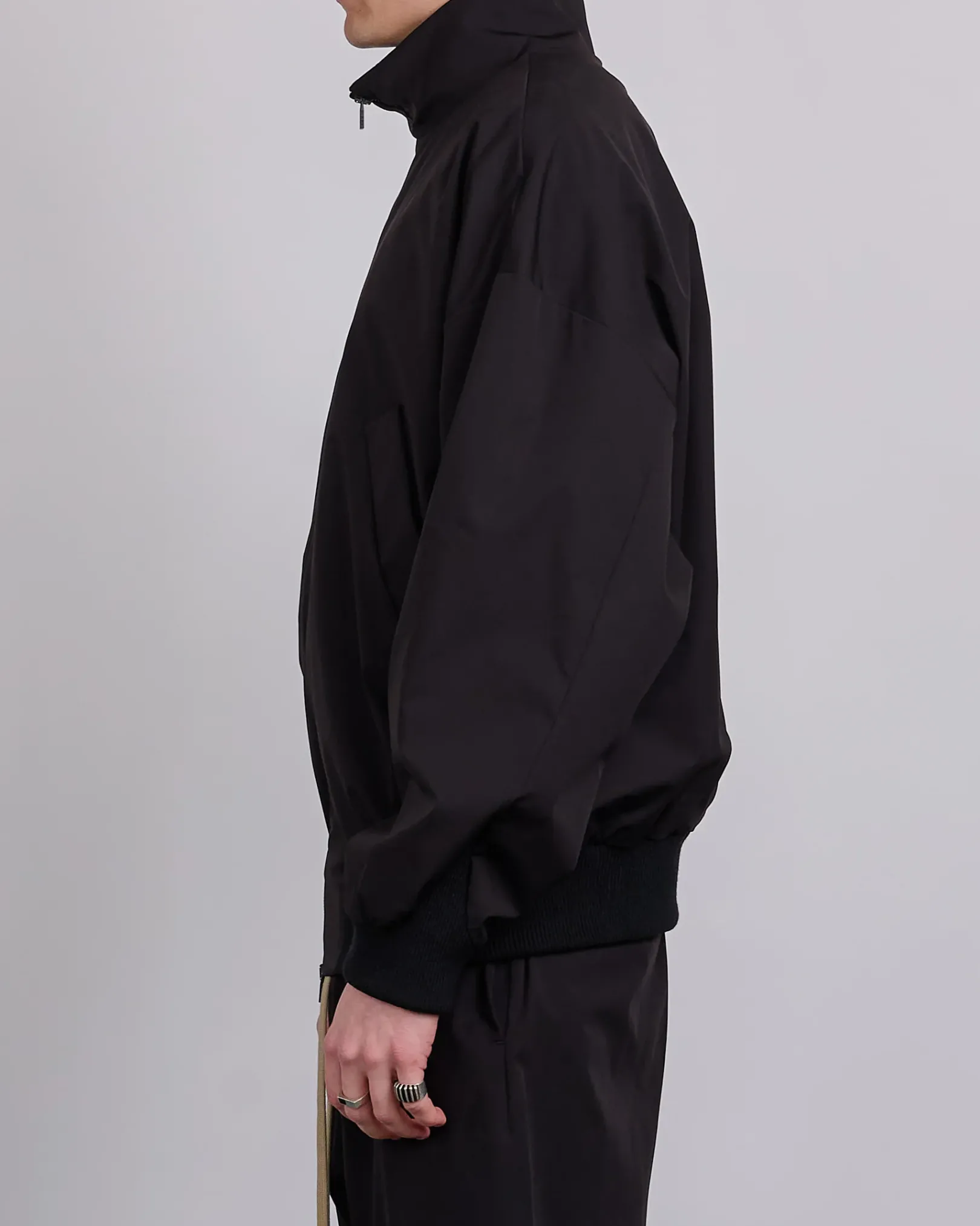 Clearance Fear of God High Neck Track Jacket Black