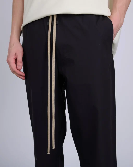 Discount Fear of God Nylon Track Pant Black