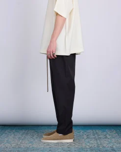 Discount Fear of God Nylon Track Pant Black