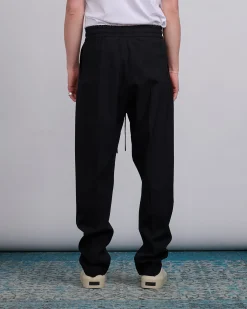New Fear of God Oxford Drawstring Eternal Pant Black