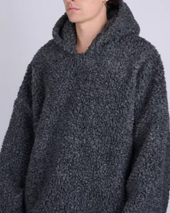 Discount Fear of God Polar Fleece Hoodie Paris Sky