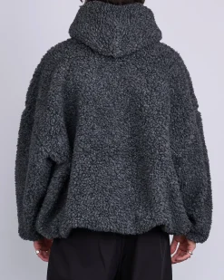 Discount Fear of God Polar Fleece Hoodie Paris Sky