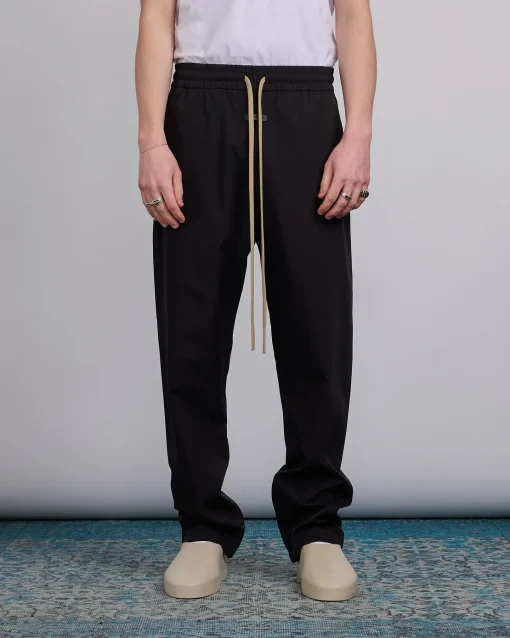 Best Fear of God Stretch Nylon Blend Track Pant Black