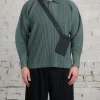 Sale HOMME PLISSÉ ISSEY MIYAKE Pleats September Pocket Bag Charcoal