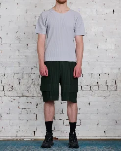 Best HOMME PLISSÉ ISSEY MIYAKE Pleats June Cargo Short Deep Green