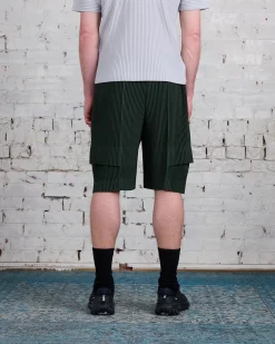 Best HOMME PLISSÉ ISSEY MIYAKE Pleats June Cargo Short Deep Green